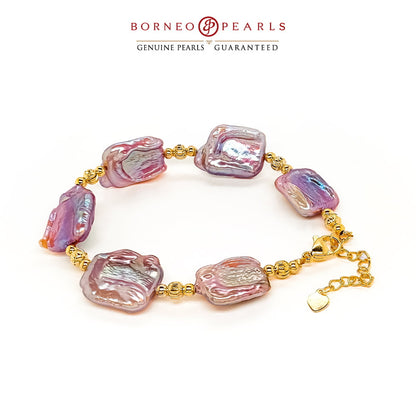 Biwa  Pearl Bracelet