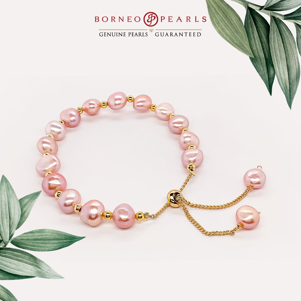 Exquisite Baroque Pearl Bracelet