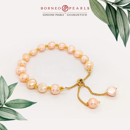 Exquisite Baroque Pearl Bracelet