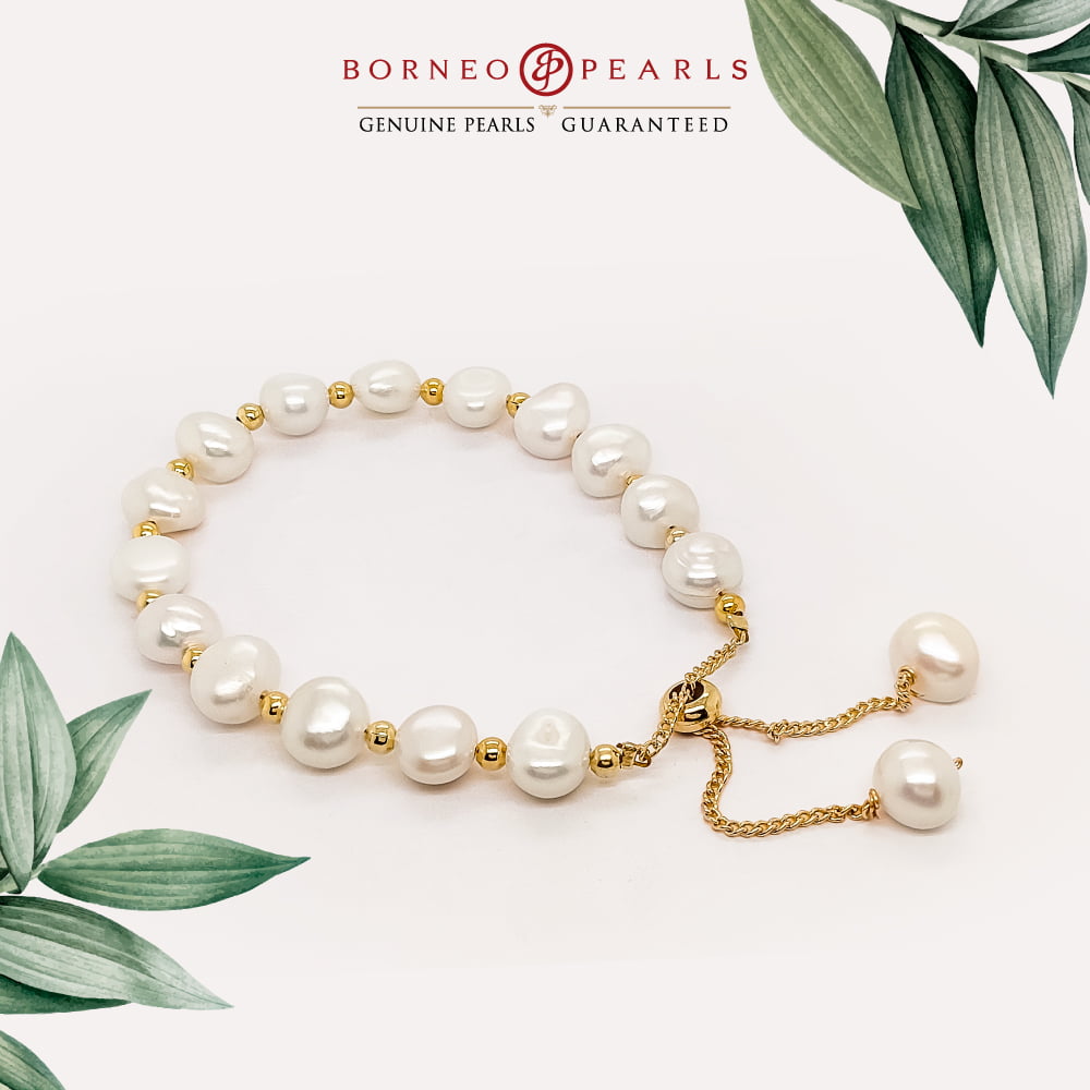 Exquisite Baroque Pearl Bracelet