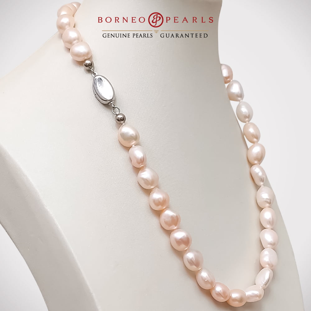 10-11mm Keshi Pearl Necklace