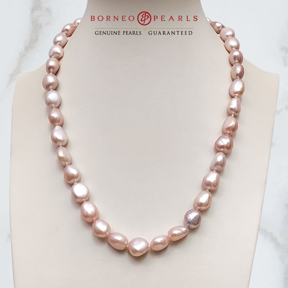 10-11mm Keshi Pearl Necklace