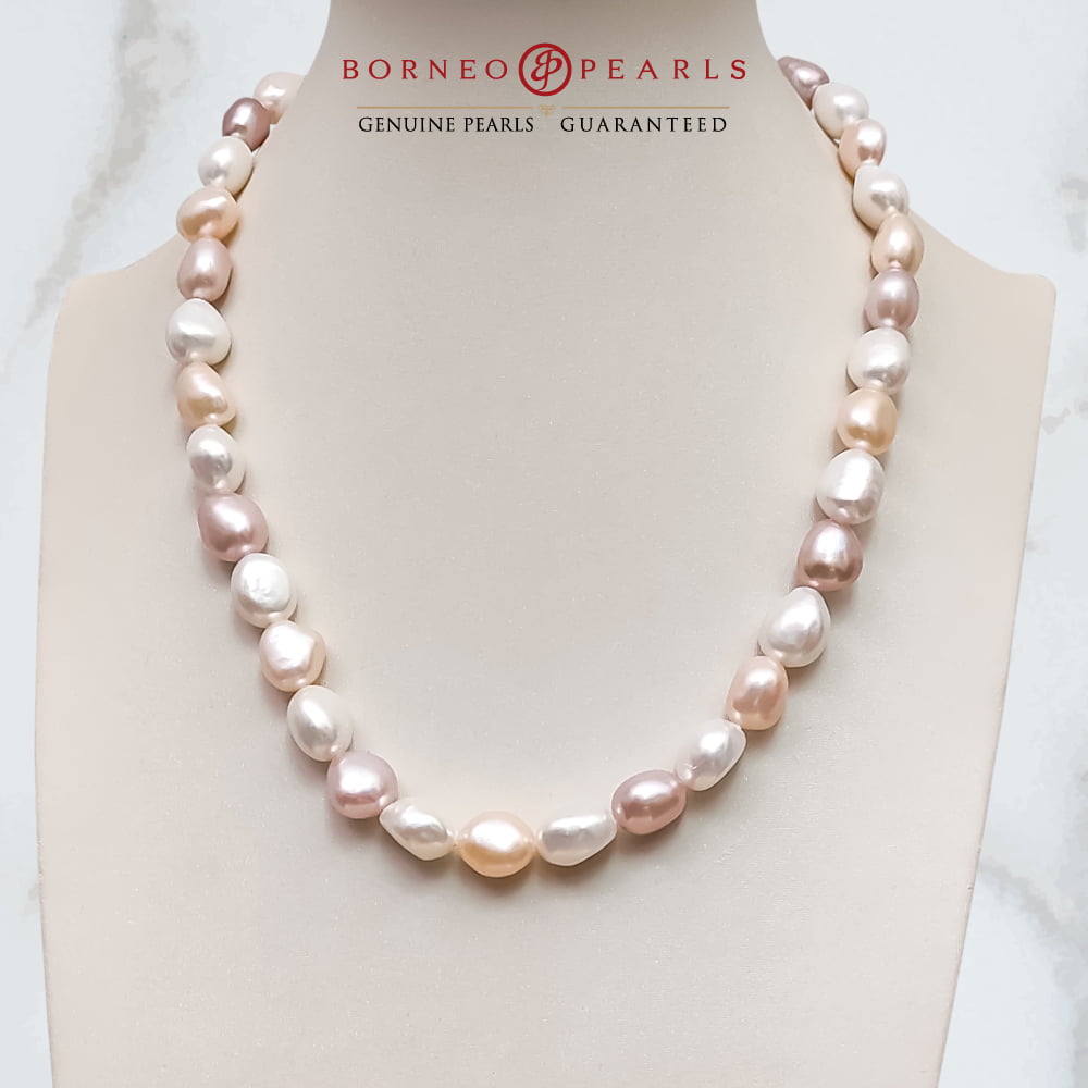 10-11mm Keshi Pearl Necklace