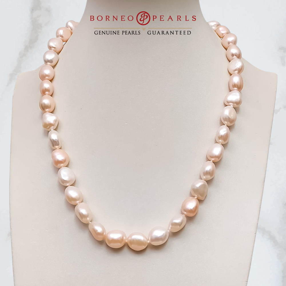 10-11mm Keshi Pearl Necklace