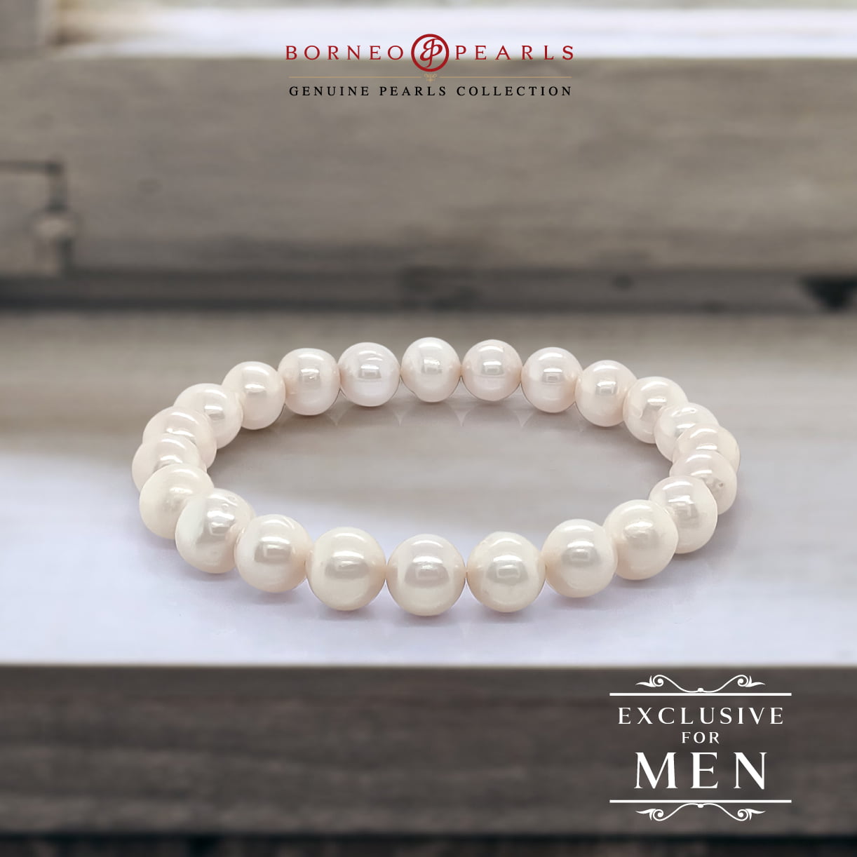 Men's Exotic Pearl Bracelet