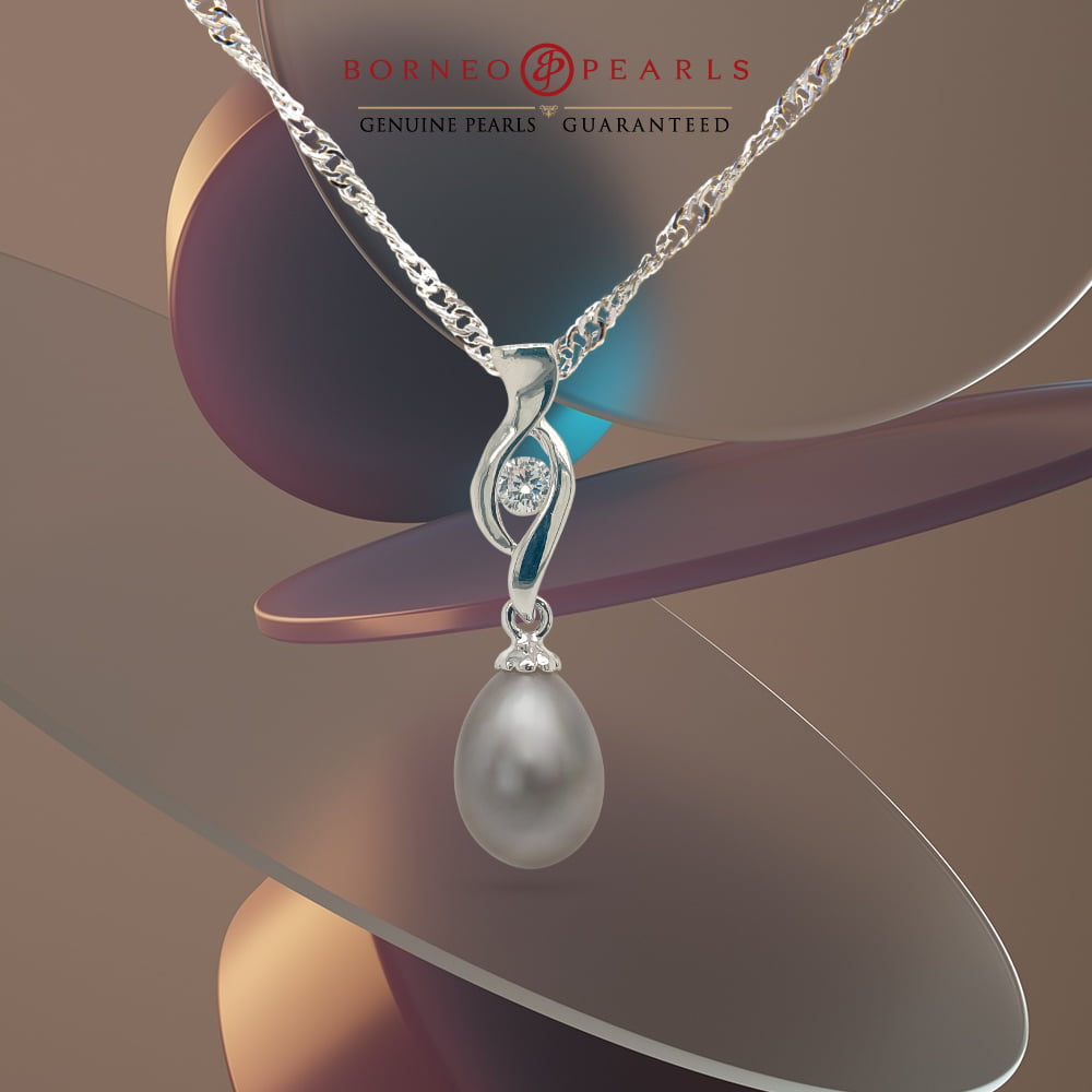 Dayak Beauty - Story Pearl Pendant