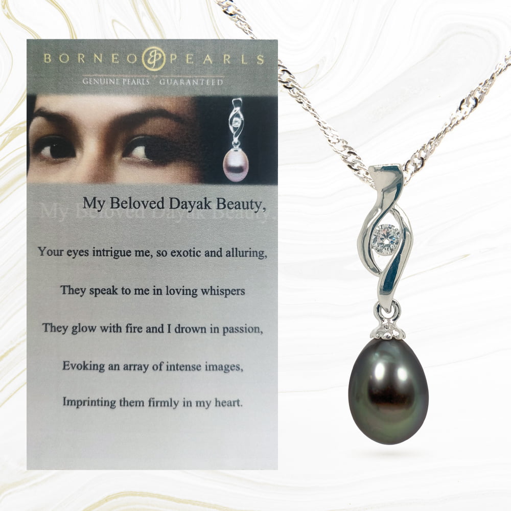 Dayak Beauty - Story Pearl Pendant