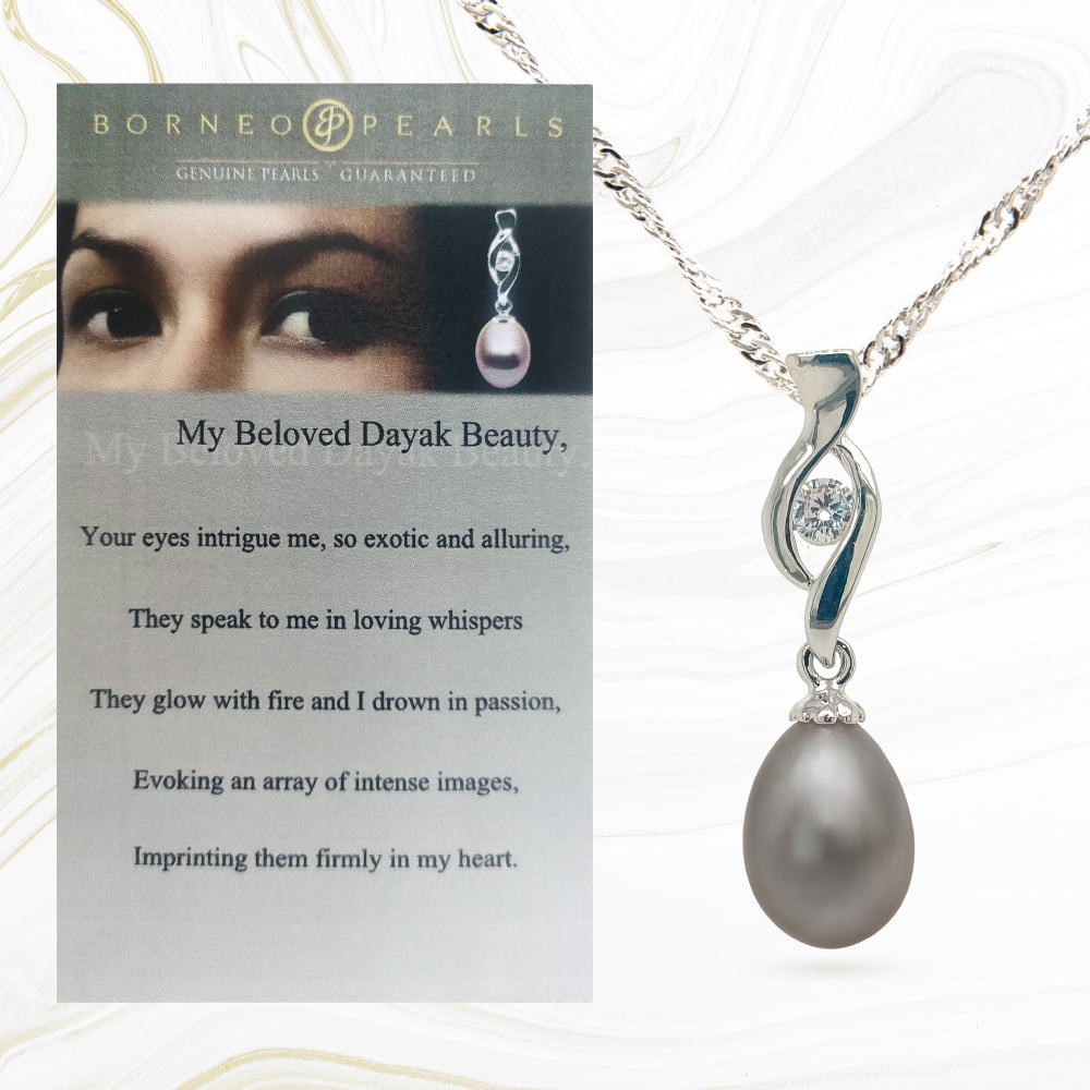 Dayak Beauty - Story Pearl Pendant