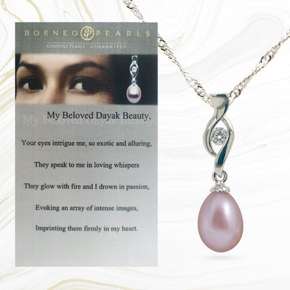 Dayak Beauty - Story Pearl Pendant