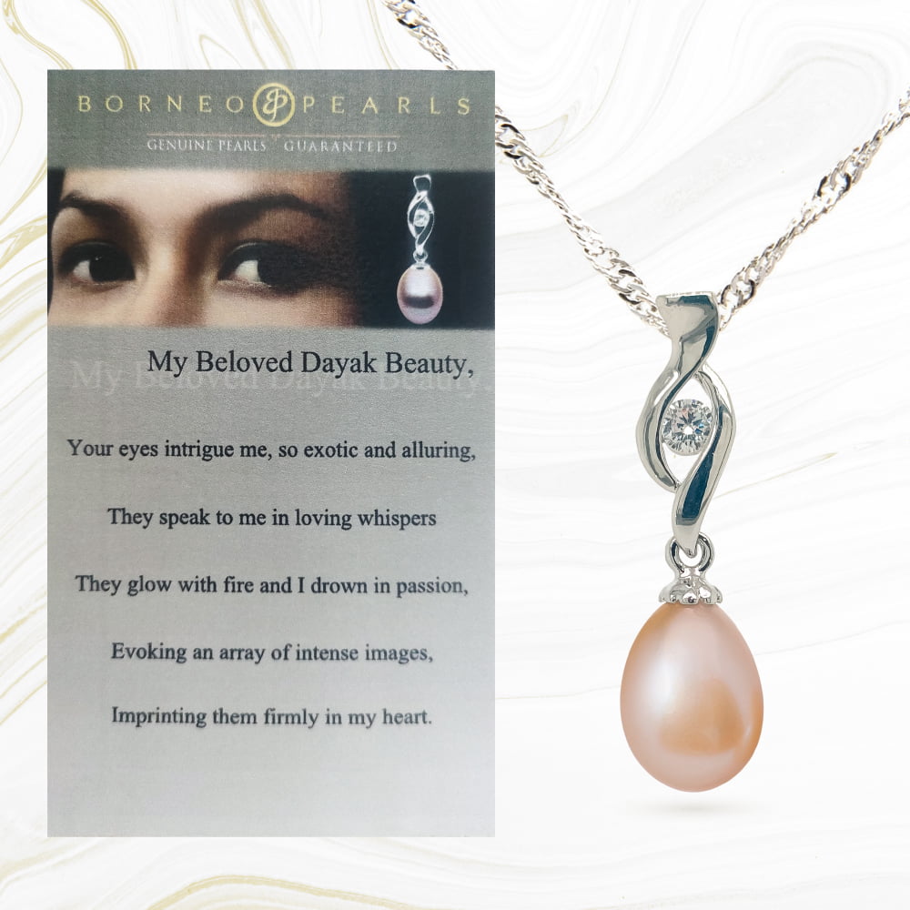 Dayak Beauty - Story Pearl Pendant