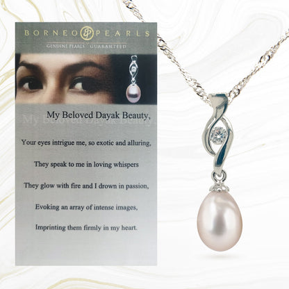 Dayak Beauty - Story Pearl Pendant