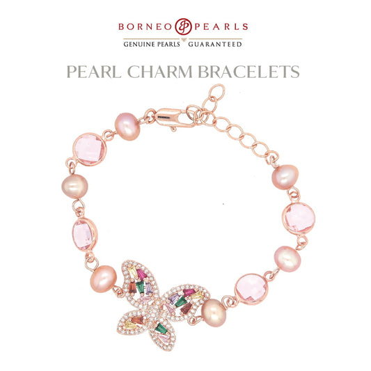 Pearl Charm Bracelet