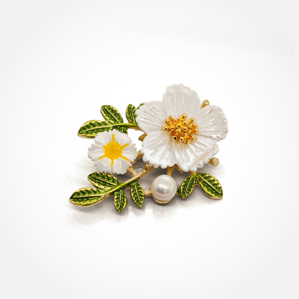 Raya Pearl Brooch