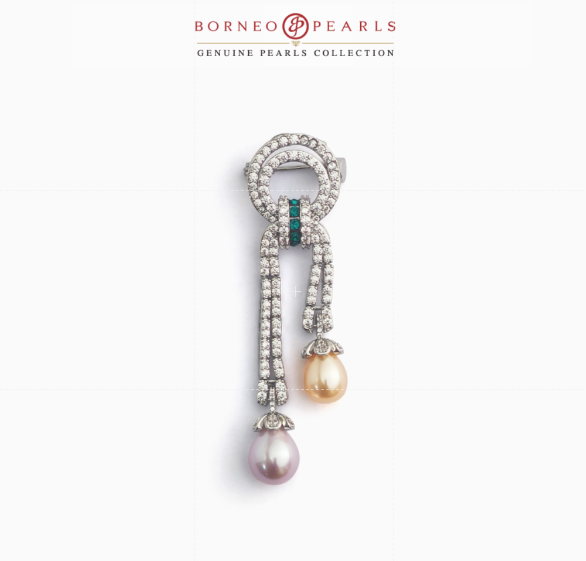 Elegant Pearl Brooch Collection