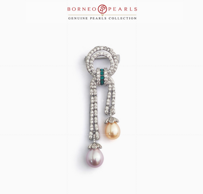 Elegant Pearl Brooch Collection