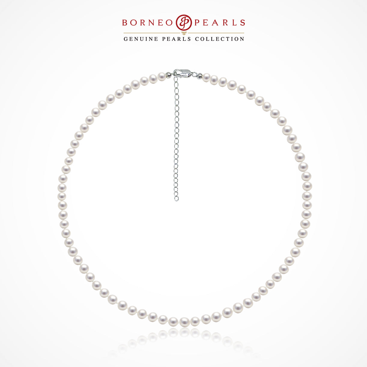 5-6mm Petite Off Round Pearl Necklace