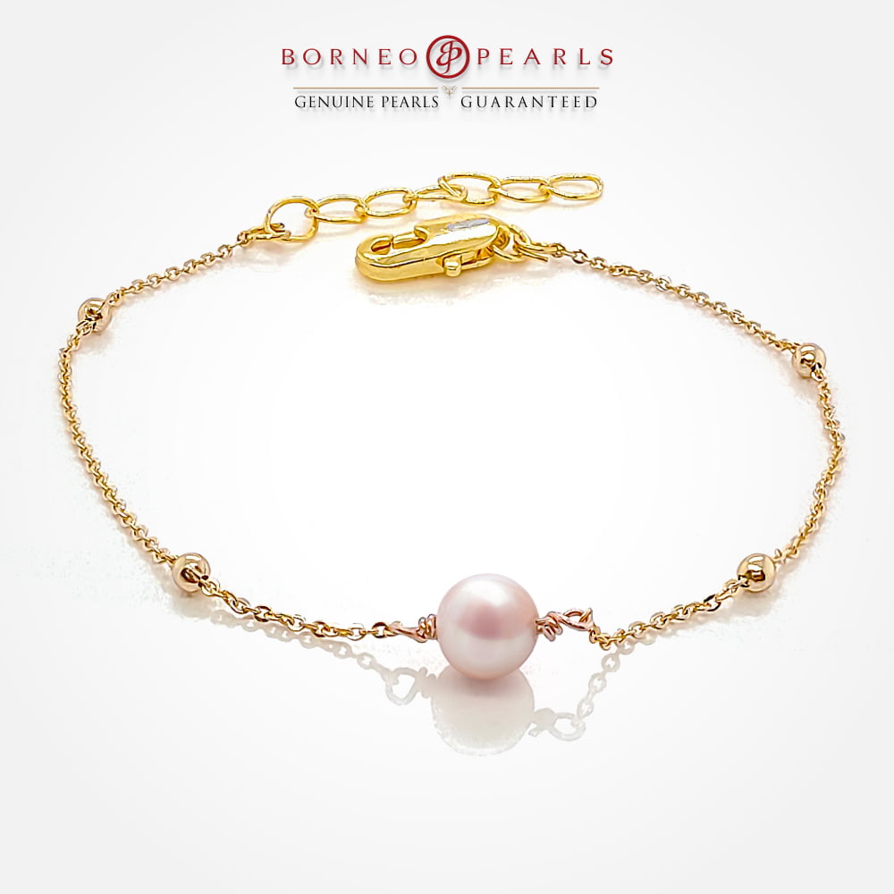 ELEGANT SINGLE PEARL BRACELET 3 FOR RM100.00