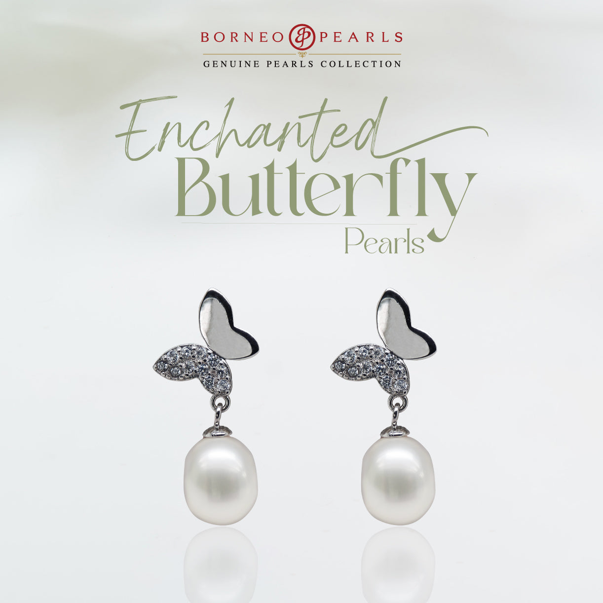 Enchanted Butterfly Pearl Set