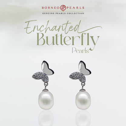 Enchanted Butterfly Pearl Set