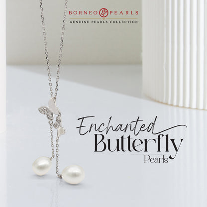 Enchanted Butterfly Pearl Set