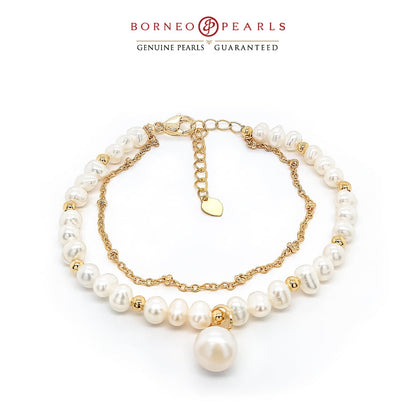 Glam Pearl Bracelet