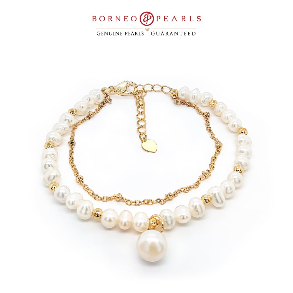 Glam Pearl Bracelet