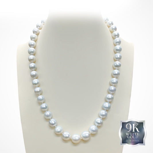 9K Gold White Southsea Necklace