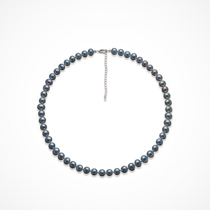 Classic Off Round Pearl Choker