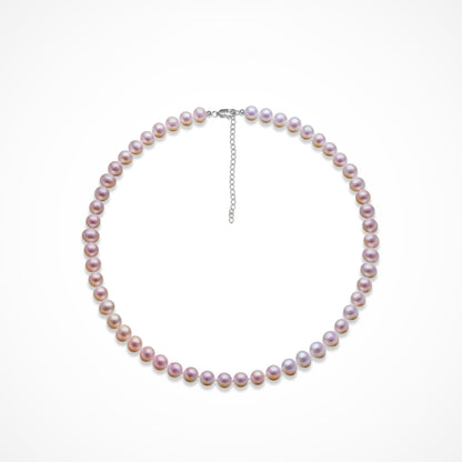 Classic Off Round Pearl Choker