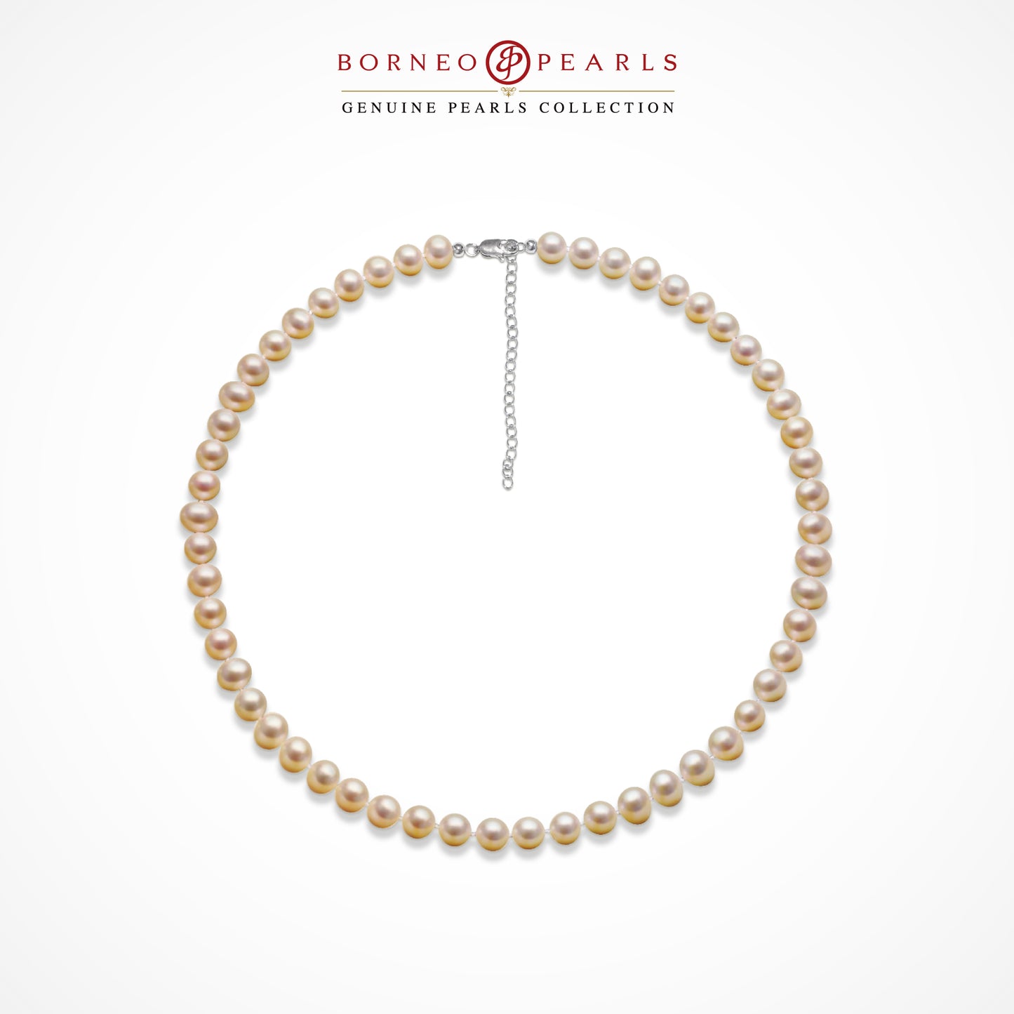 Off Round Pearl Choker