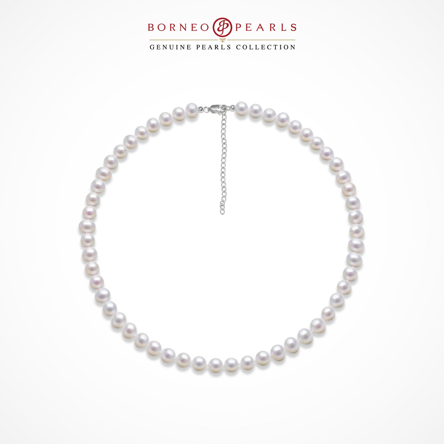 Off Round Pearl Choker