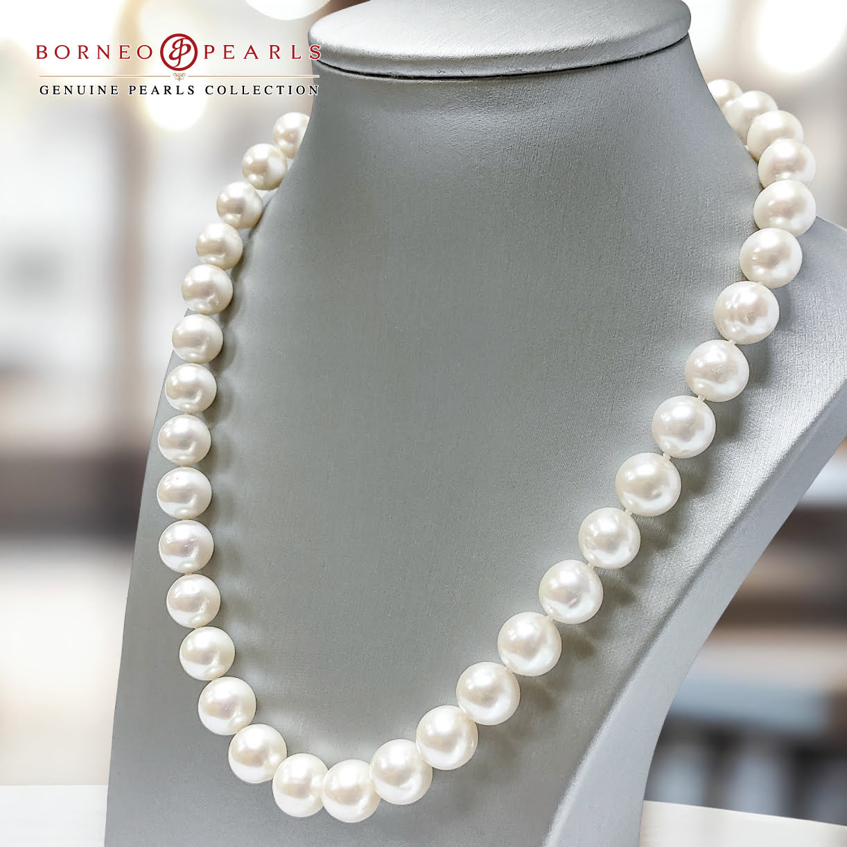 Spectacular 11-12mm Pearl Necklace