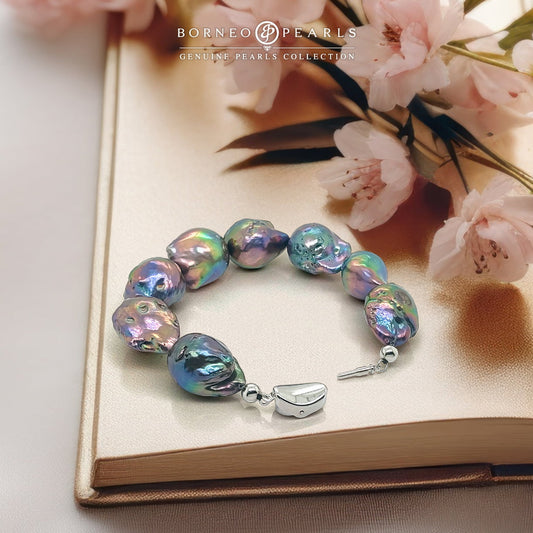 14-16mm Baroque Pearl Bracelet